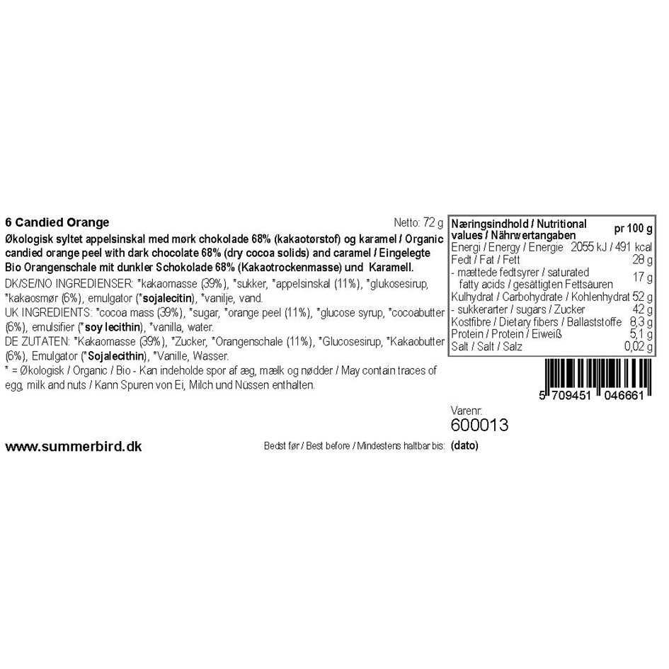 6 Candied Orange - Summerbird