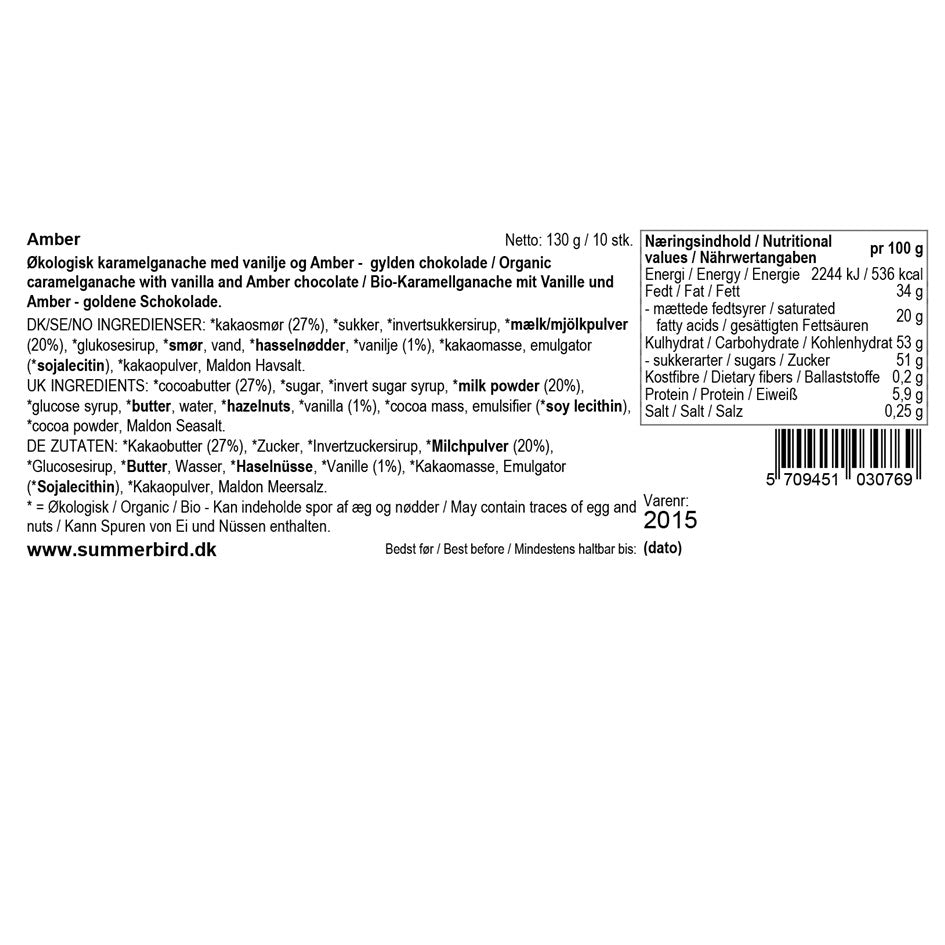 Amber - gaveæske - Summerbird