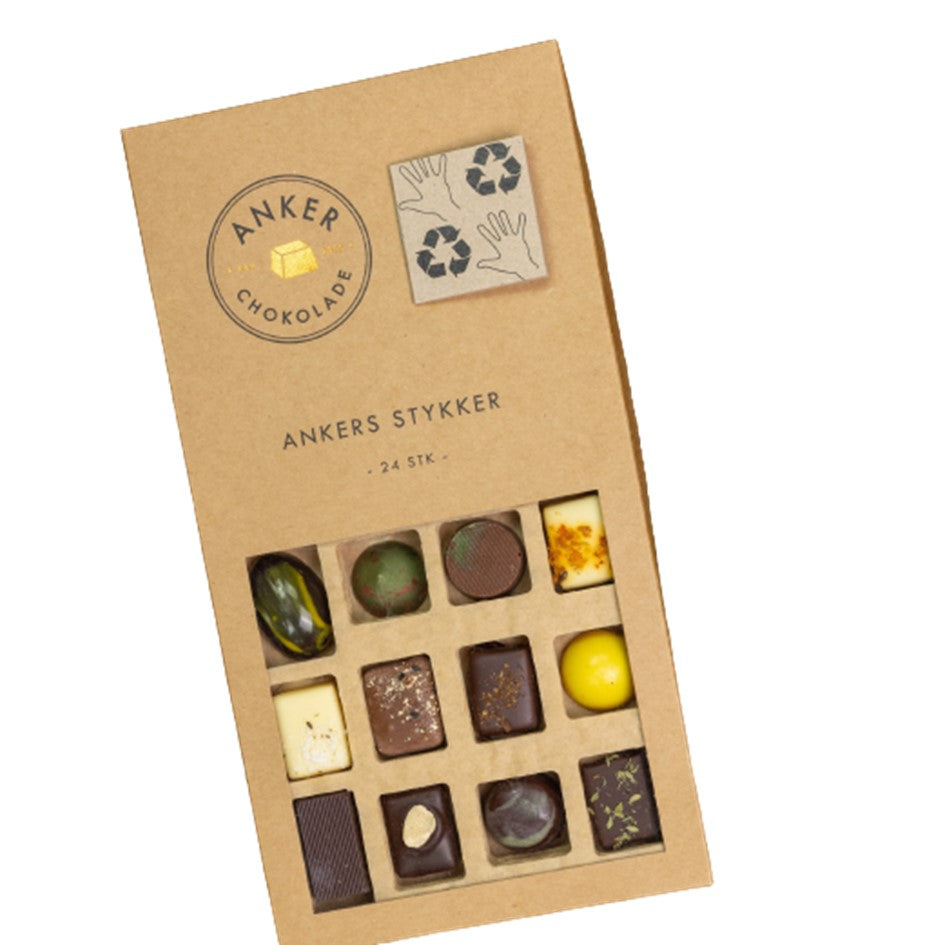 Ankers Stykker 24 Stk - Anker Chokolade