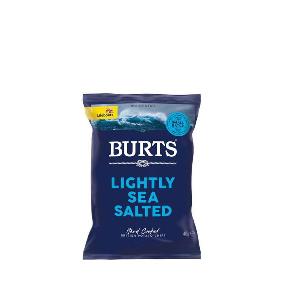 Kartoffelchips - Havsalt - Burts