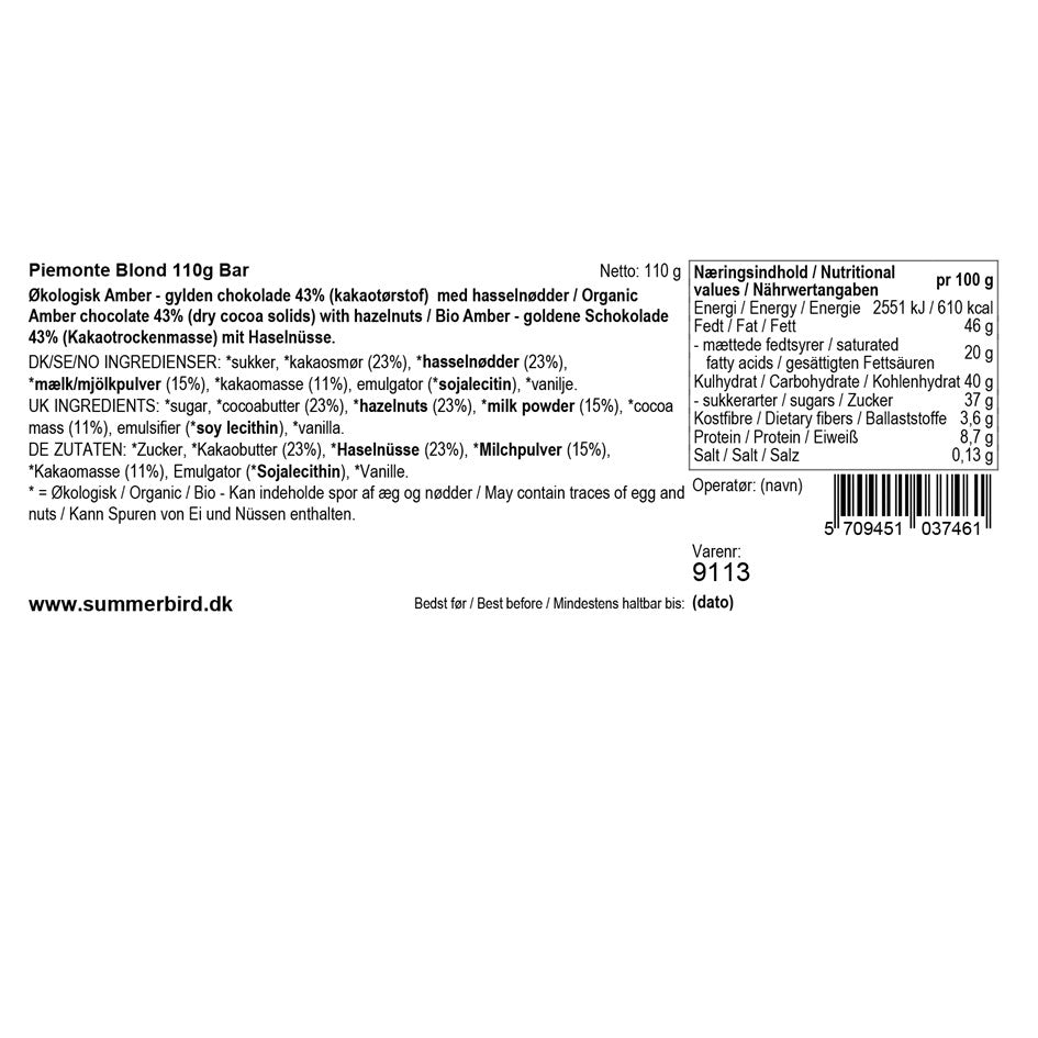 Piemonte Blond - Summerbird