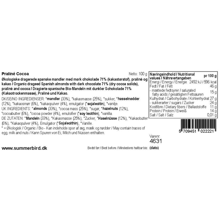 Praliné Cocoa - Summerbird