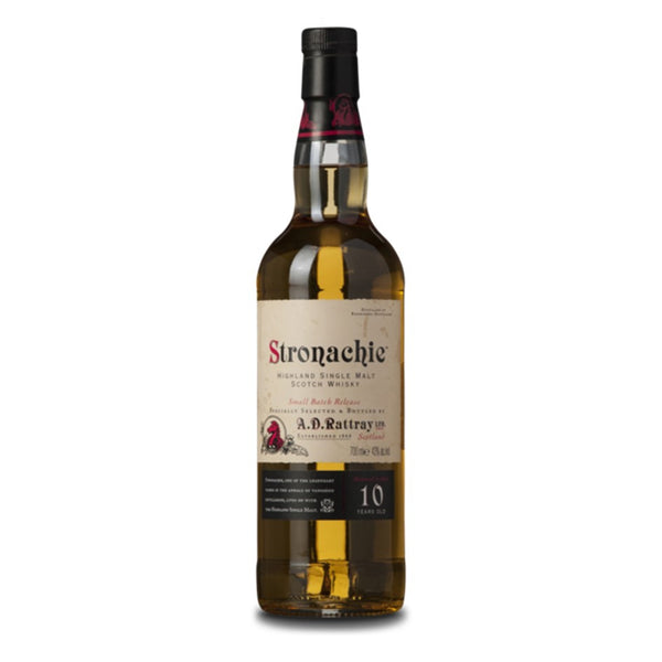Stronachie 10 års - røget whisky - køb hos Espergærde Vinhandel