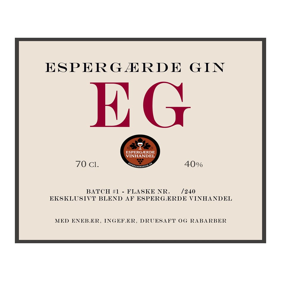 Espergærde Gin - EG