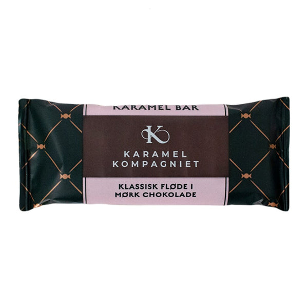 Karamel Kompagniet - Klassisk fløde i mørk chokolade - Slentre Bar