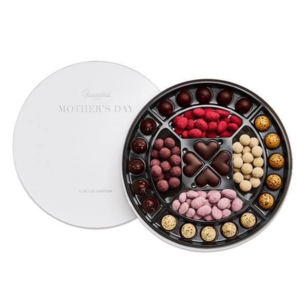 Summerbird - Mothers Day Collection - rund kasse med 9 slags chokolader