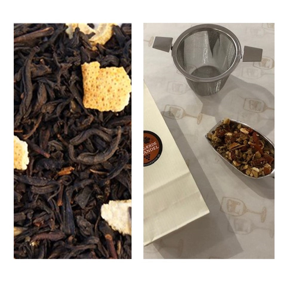 Orange Te med Orangeskal