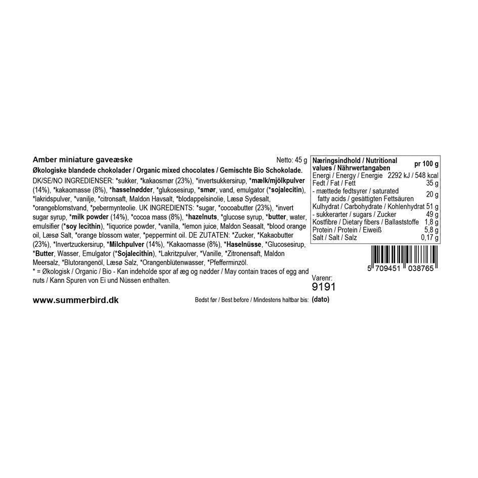 Amber Miniature - Summerbird