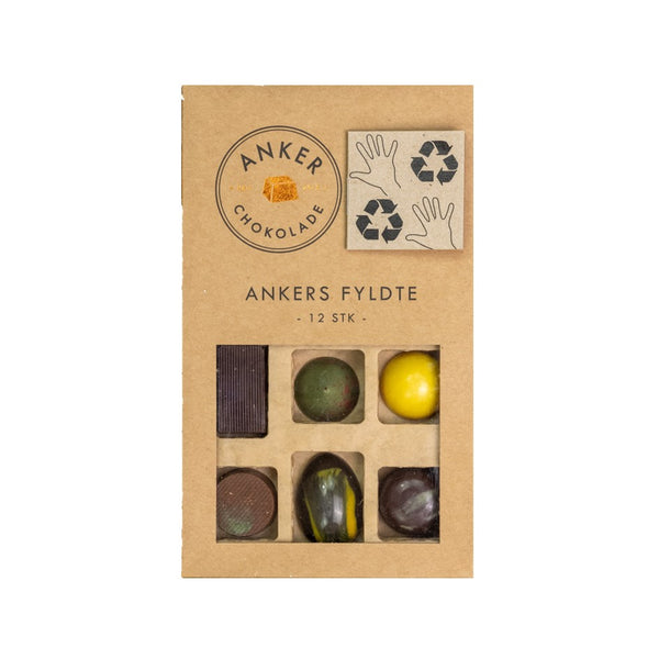 Anker Chokolade - Ankers Fyldte 12 Stk