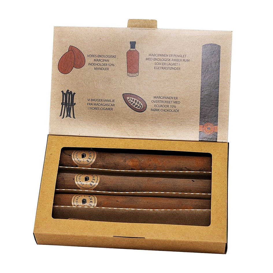 Ankers Cigar - 4 stk - Anker Chokolade