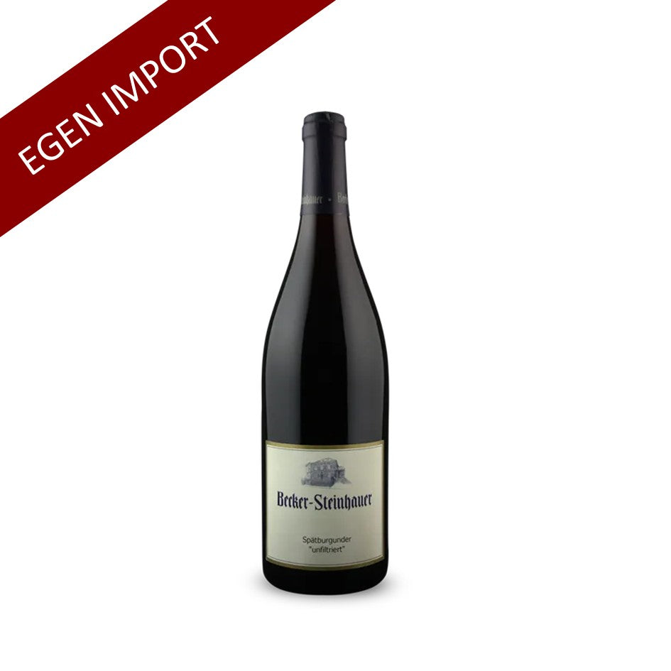 Spätburgunder "unfiltriert" - Becker Steinhauer