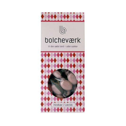 Hindbær og Lakrids - Sukkerfri bolcher - Bolcheværk