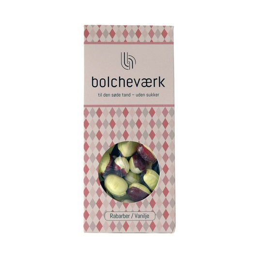 Rabarber og Vanilje - Sukkerfri bolcher - Bolcheværk