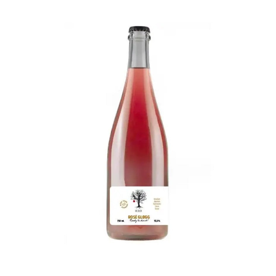 Rosé Gløgg - drikkeklar - Hr. Skov