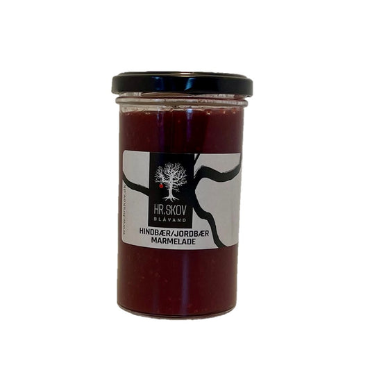 Hindbær / Jordbær Marmelade - Hr. Skov