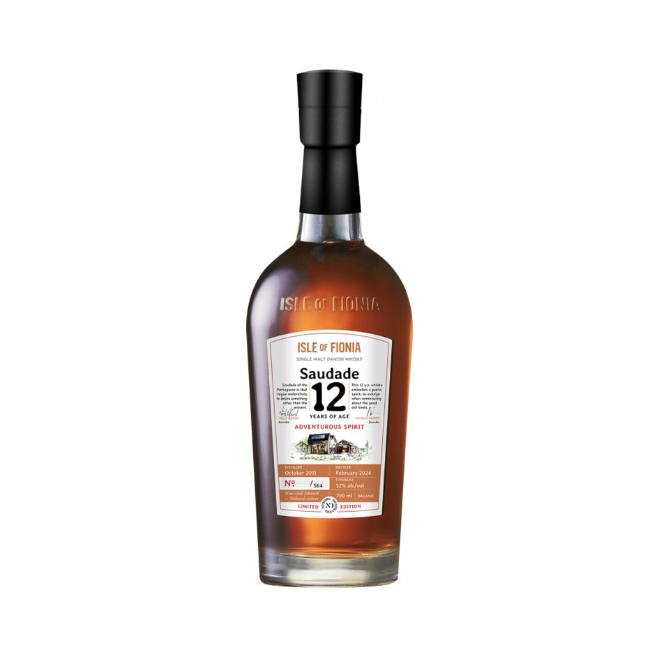 Isle of Fionia - 12 års Saudade - Økologisk Whisky