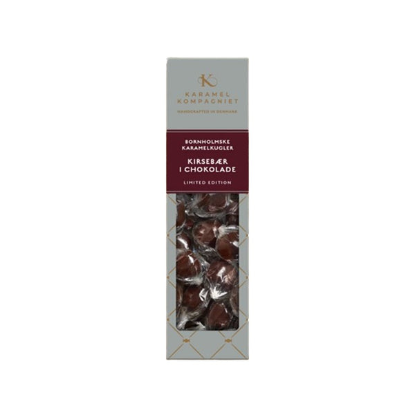 Karamel Kompagniet - Karamelkugler Kirsebær i Chokolade