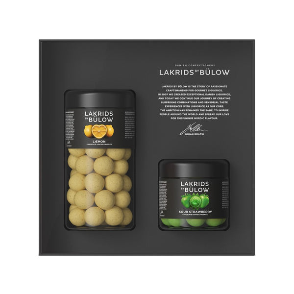 Lakrids by Bülow - Black Box - Læmon & Sour Strawberry