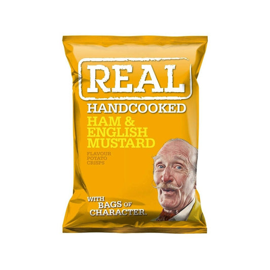 REAL Chips med Skinke & Sennep