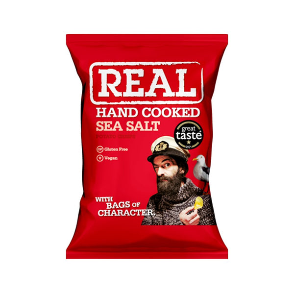 REAL Chips med Havsalt