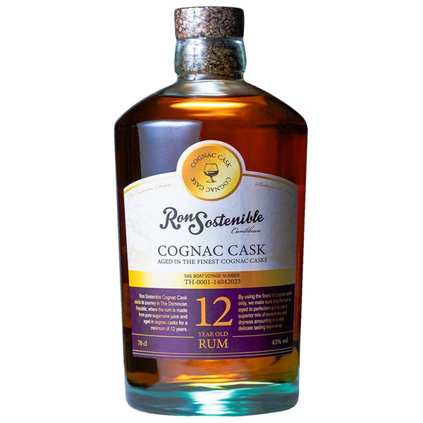 Ron Sostenible Cognac Cask - 12 years Rum