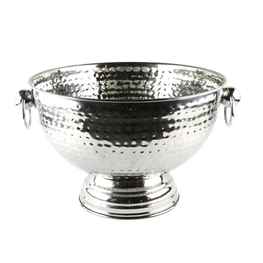 Hamret Stål Bowle m/2 ringe