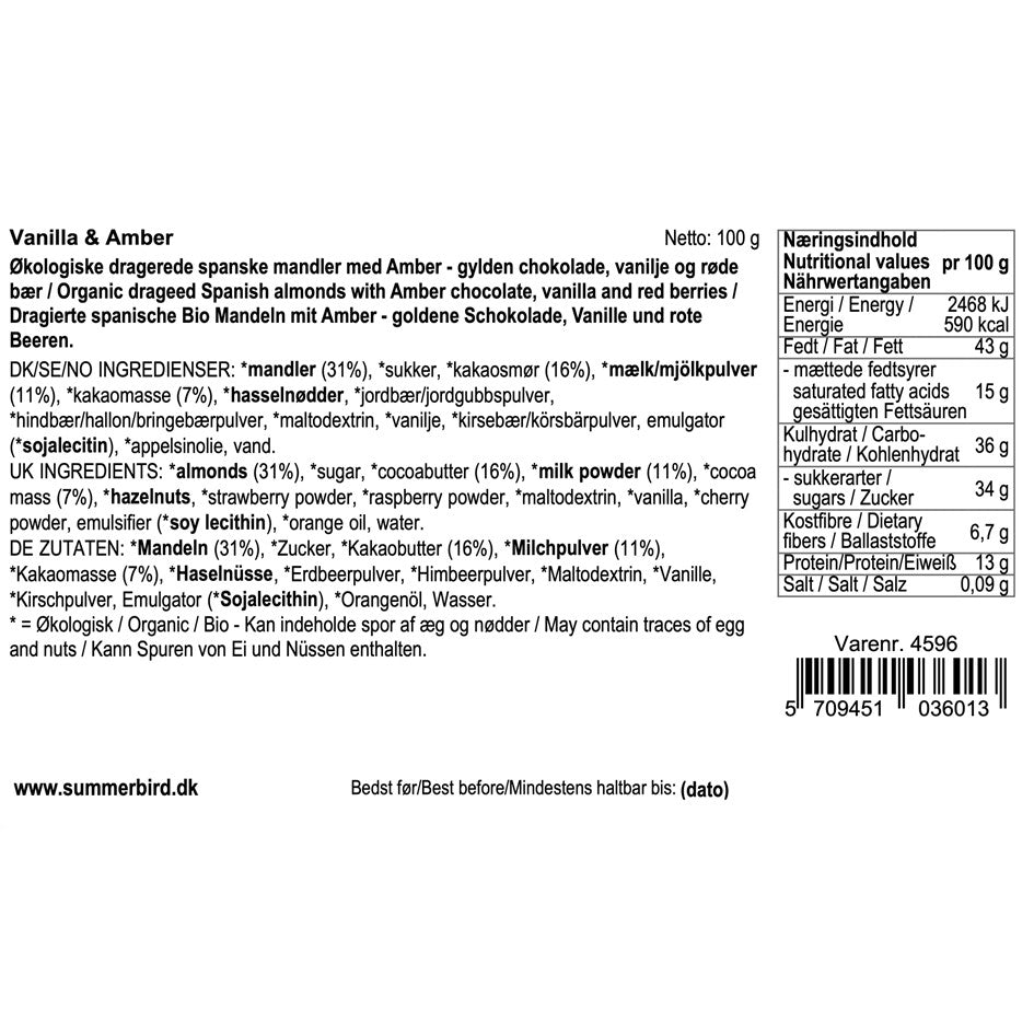 Vanilla & Amber - Summerbird