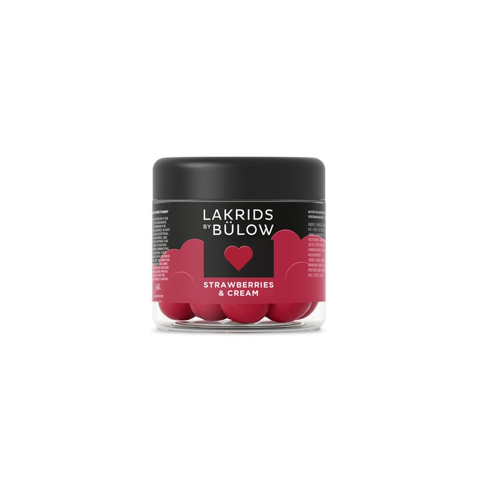 Love - Strawberries & Cream - small - Lakrids by Bülow