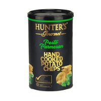 Hunter's Gourmet  Kartoffelchips - Pesto og parmesan