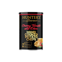 Hunter's Gourmet  Kartoffelchips - Cherrytomat og Oliven - Dåse