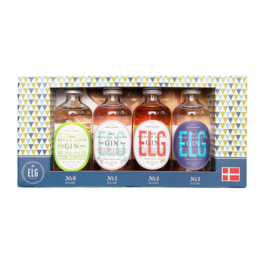 Elg Spirits Gin 4 x 5 cl. miniatureflasker - Elg Spirits