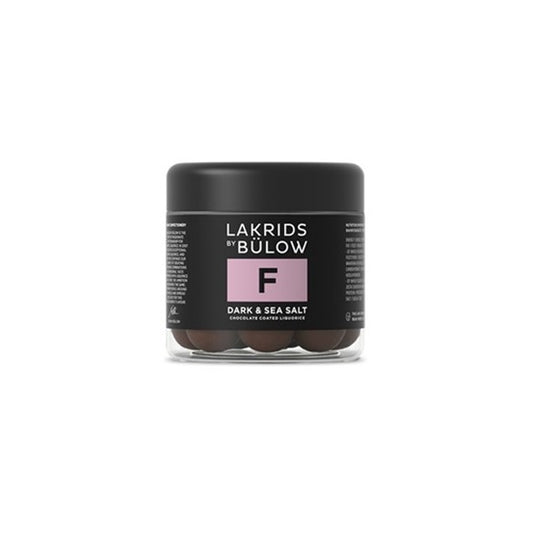 F - Dark & Sea Salt - small - Lakrids by Bülow