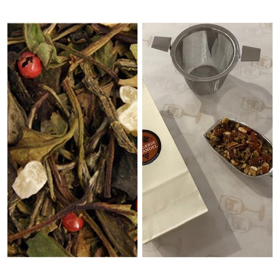 Grøn-Hvid Tempel Te