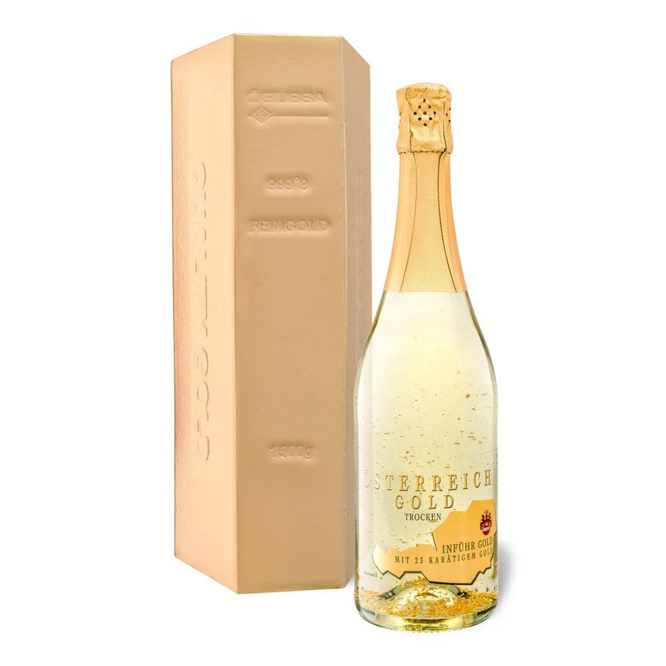 Inführ - Österreich Gold - Trocken med 23 Karat bladguld