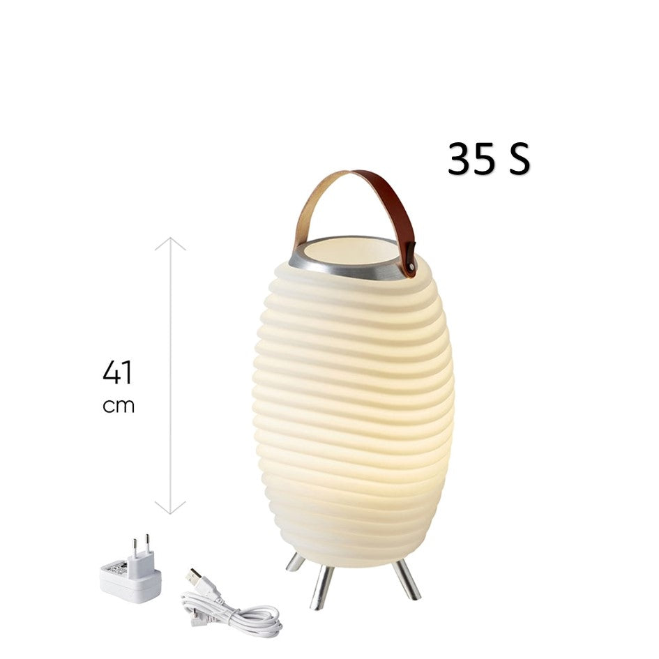 Kooduu - Lampe med højtaler og isspand